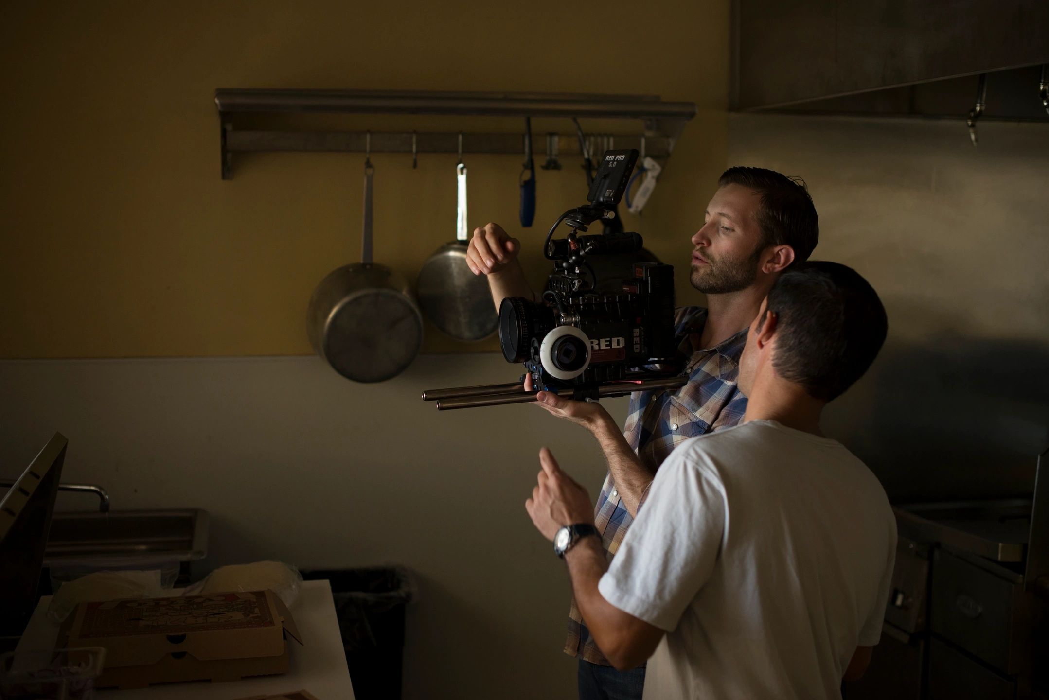 Uptone Pictures on set