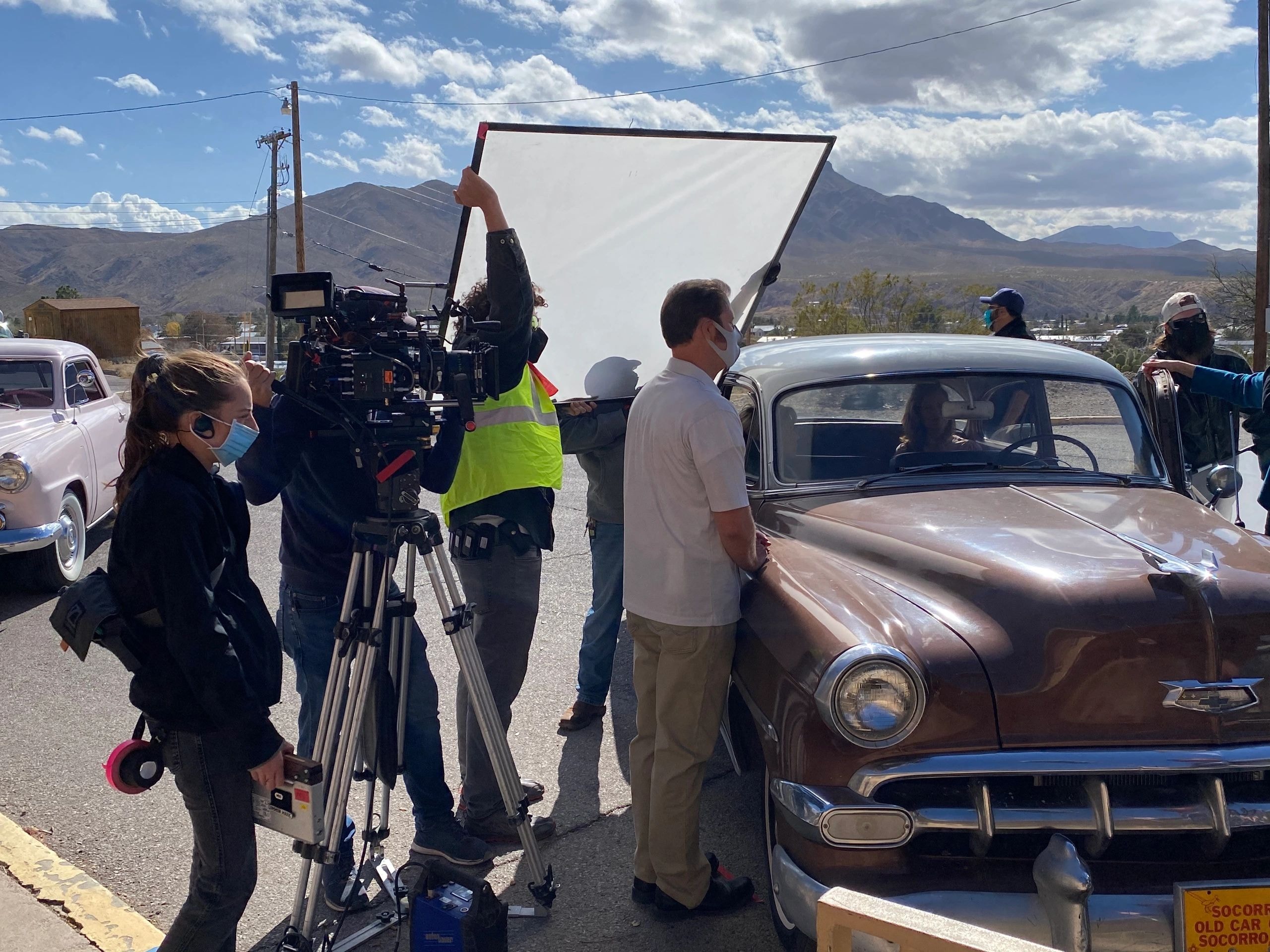 Uptone Pictures on set photo 1